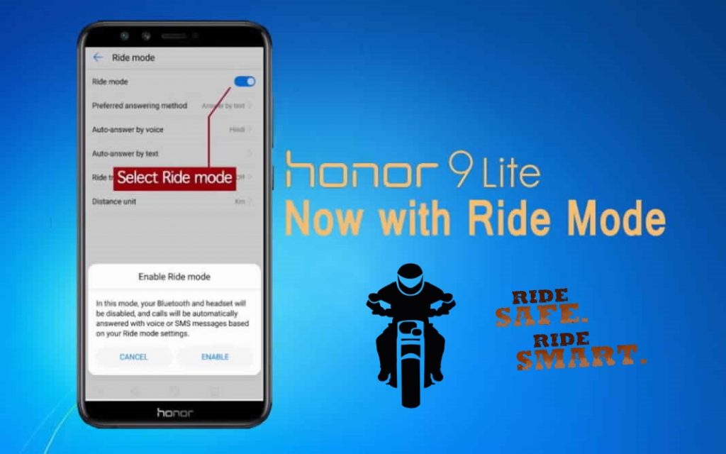 Huawei Honor Ride Mode