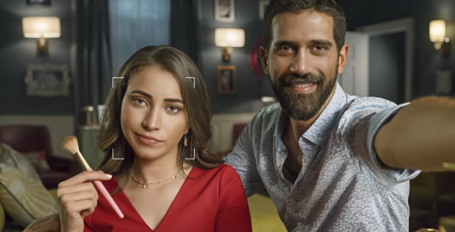 Huawei caught fake ads