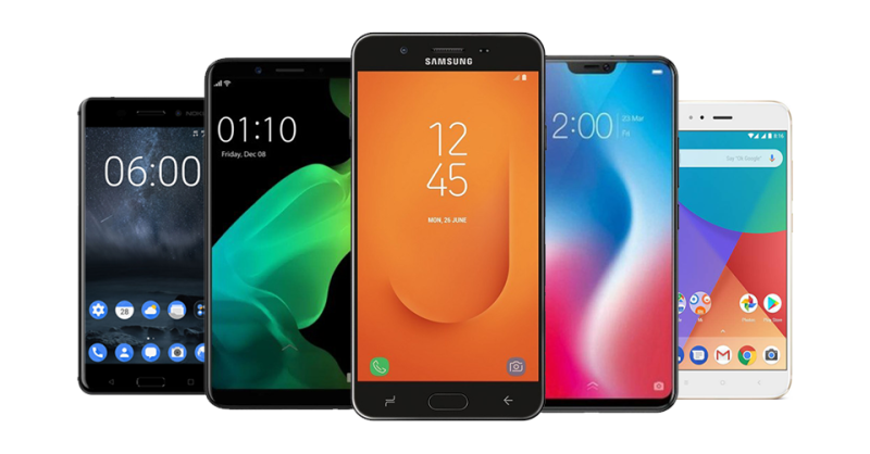 Top 5 Smartphones Under Rs. 20,000 (August 2018)