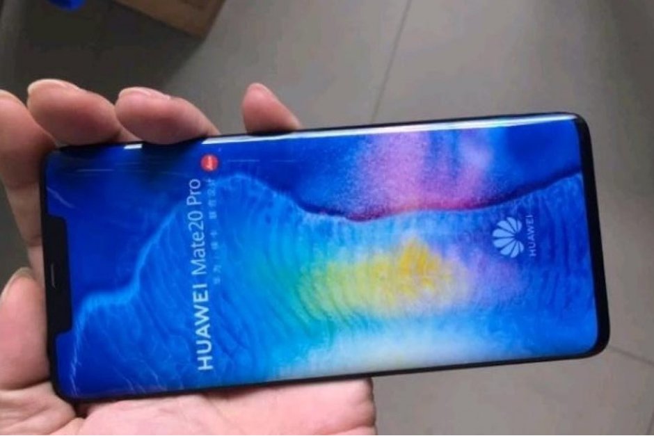 Huawei Mate 20 Pro Dummy Unit Shows Up With Sleek Design Very Thin Bezels