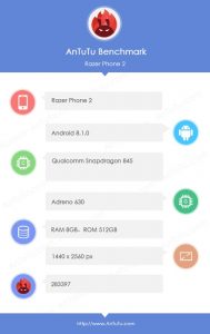 Razer Phone 2 Antutu