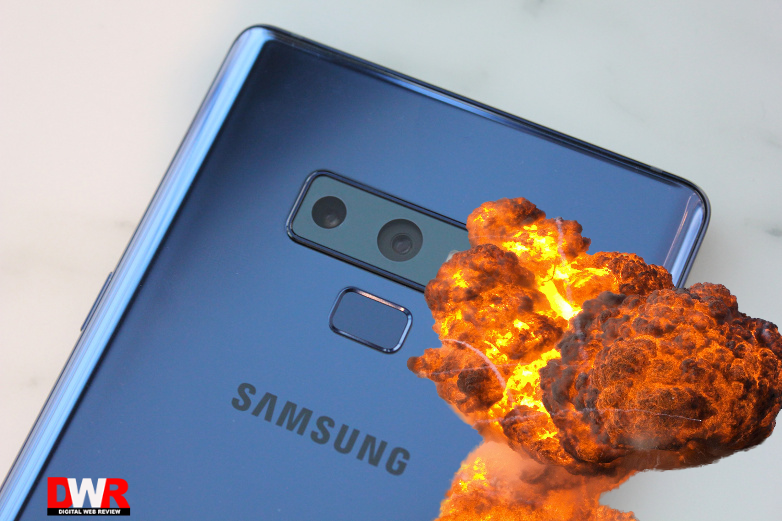 Samsung Galaxy Note 9 Exploded