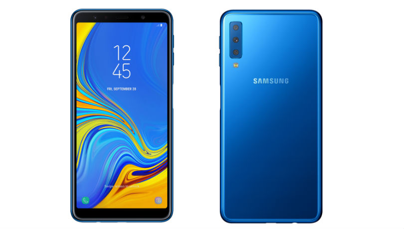 Galaxy A7 2018 Comparo