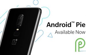 Oneplus 6 Android 9 Pie Update