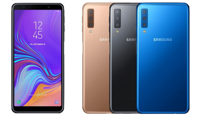 Samsung Galaxy A7 2018 Triple Cameras