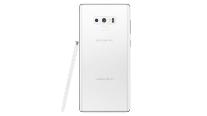 Samsung Galaxy Note 9 White Colour