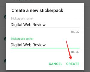 Whatsapp Sticker Naming