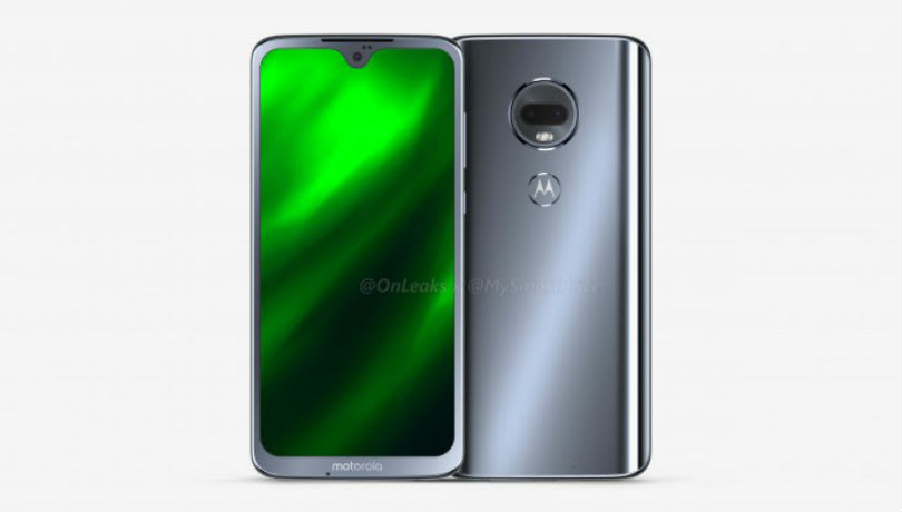 Moto G7 Leaked Render