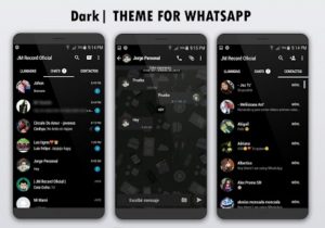 Dark Theme For Whatsapp