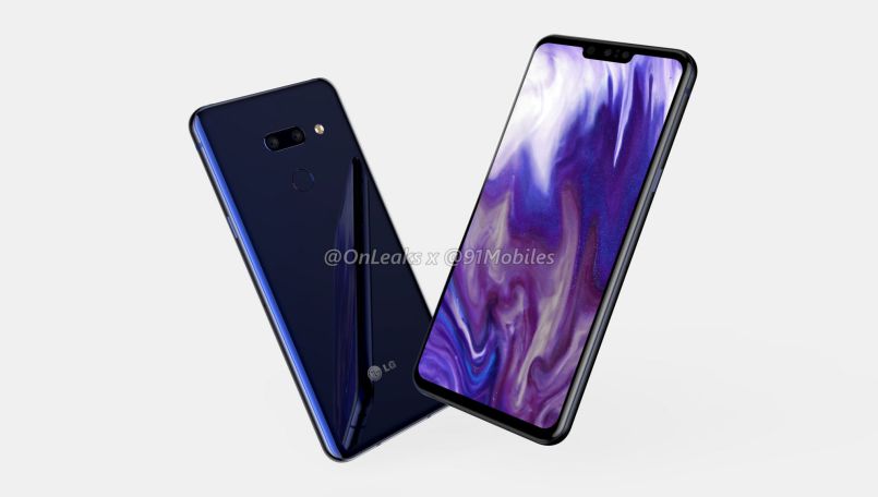 Lg G8 Thiq Render