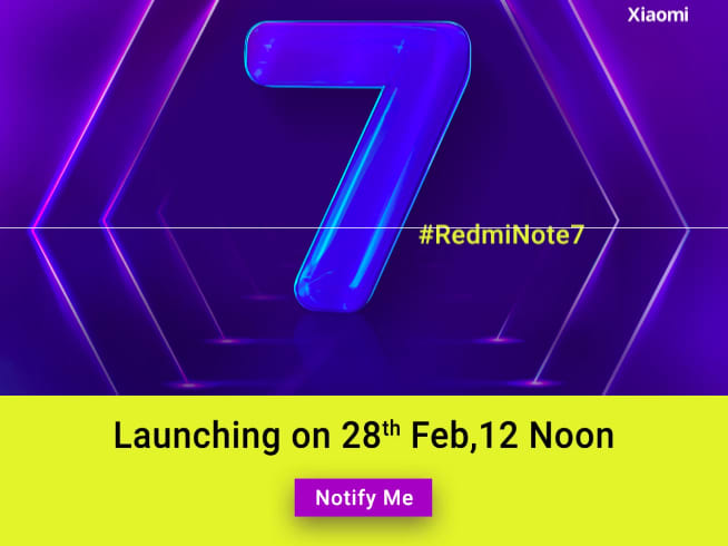 Redmi Note 7 Notify Me Page Flipkart