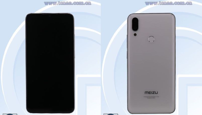 Meizu Note 9 Tenaa Listing Image