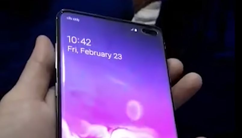Samsung Galaxy S10 Plus Hands On Leaked