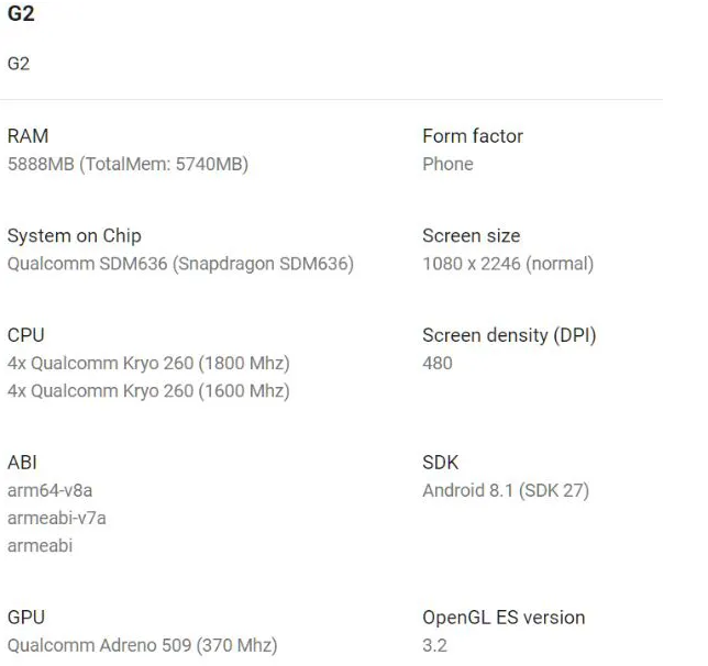 10.or G2 Device Catalog