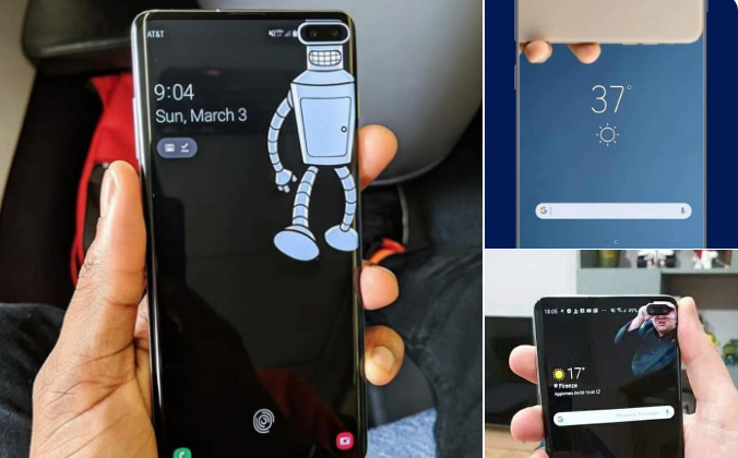 Here are some creative ways to embrace the punch-hole display on the  Samsung Galaxy S10 - SoyaCincau