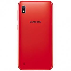 Samsung Galaxy A10 In Red Rear