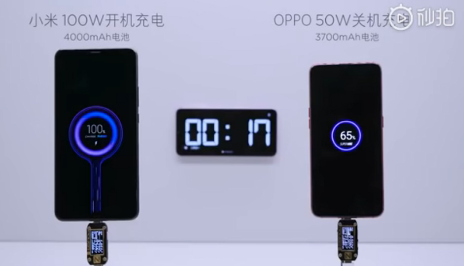 Xiaomi 100w Super Charge Turbo Technology