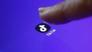 The Logo Of Tiktok Application Is Seen On A Mobile Phone Screen In This Picture Illustration Taken