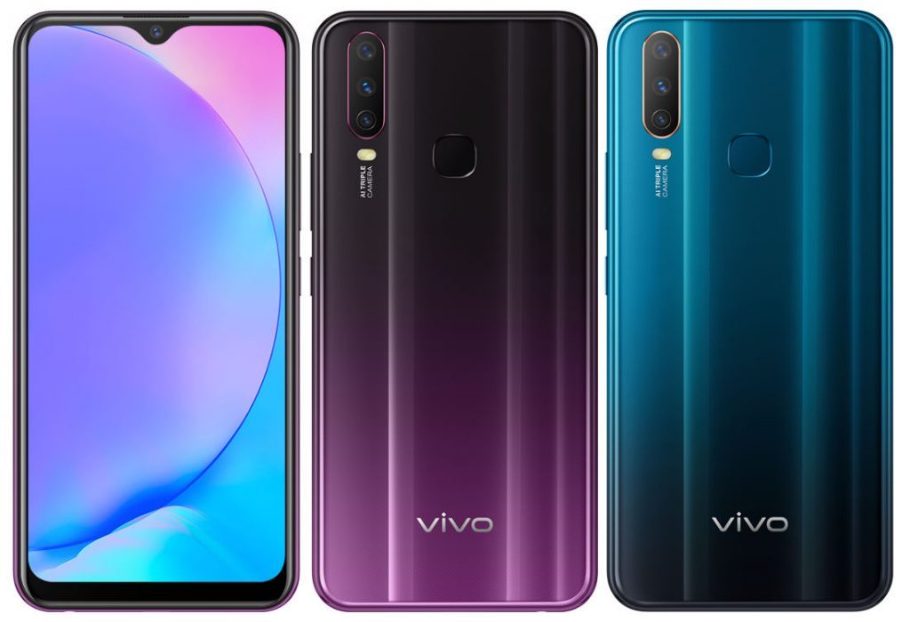 Vivo Y17 launched With Three Rear Cameras And 5000 mAh