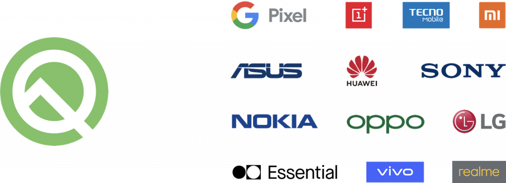 Android 10 Q List Of Devices
