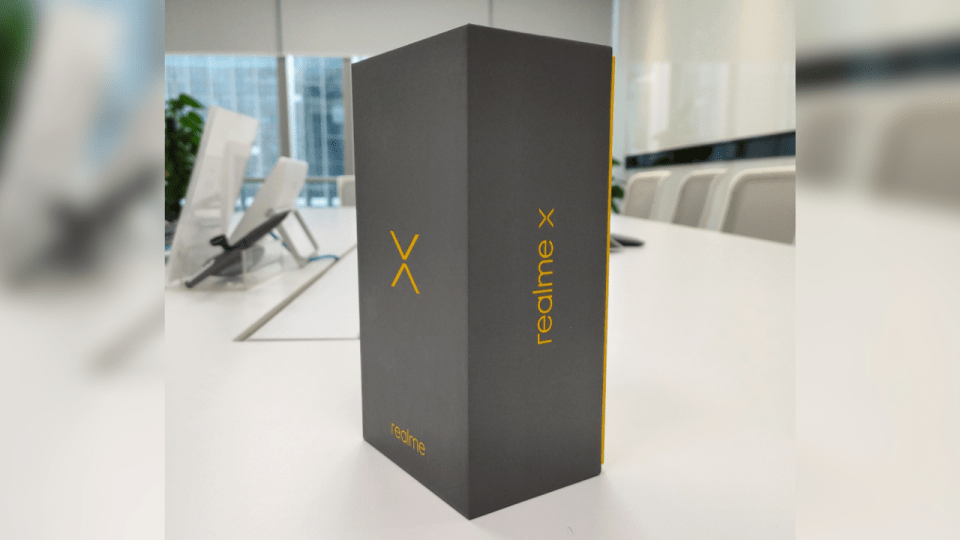 Realme X Retail Box