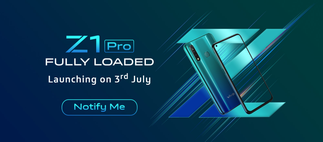Vivo Z1pro Launch Date Confirmed