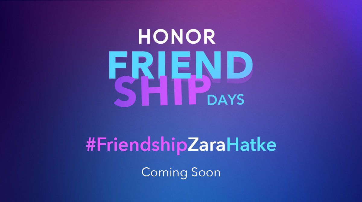 Honor Friendship Days Sale Offers