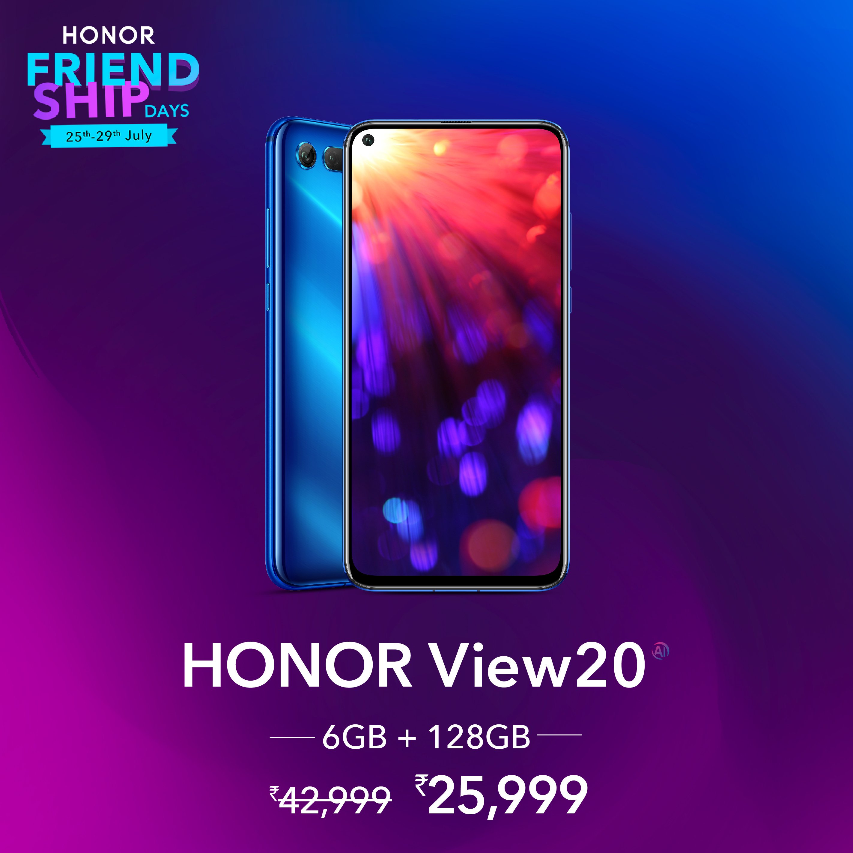 Honor View20 Sale Offer Price