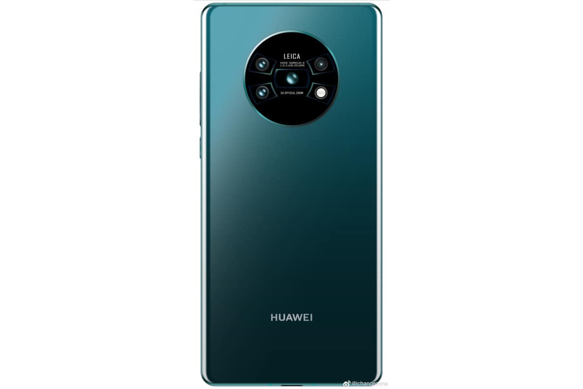Huawei Mate 30 Pro Leaked Render