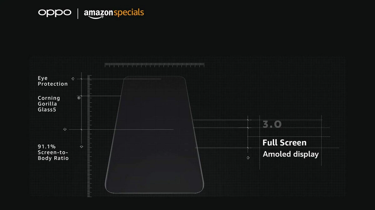 Oppo K3 Amazon Teaser