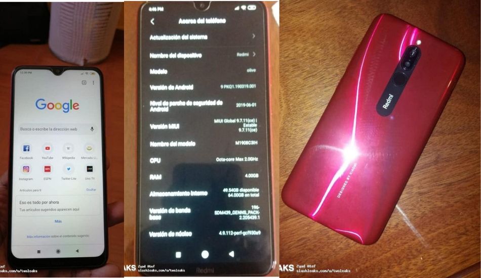 Redmi 8a Real Life Image