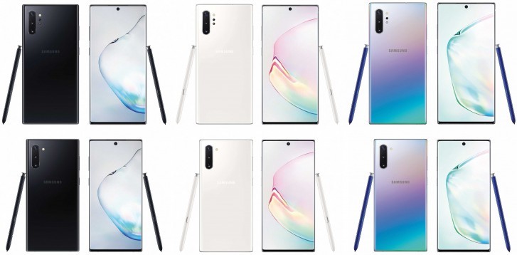 Galaxy Note10 Color Options
