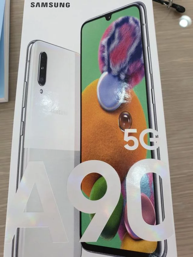 Galaxy A90 5g Retail Box Front