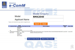 Realme Rmx2040 Sirim