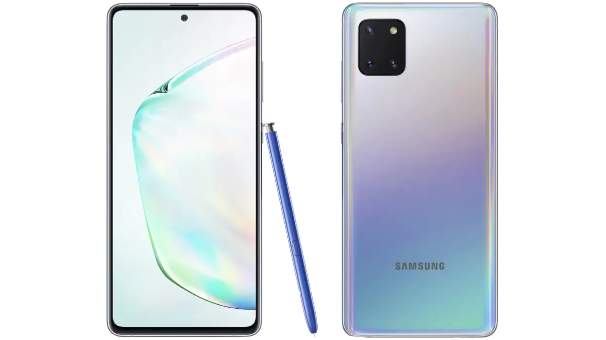 Samsung Galaxy Note 10 Lite India Price Leaked