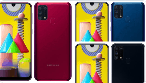 Galaxy M31 Leaked Renders 