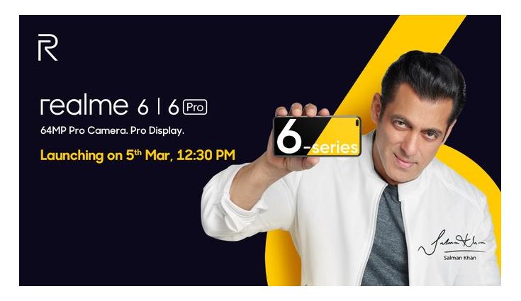 Realme 6 Series Launch