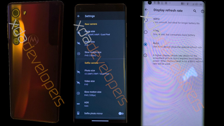 Motorola Edge Leaked Image