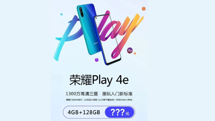 Honor Play 4e