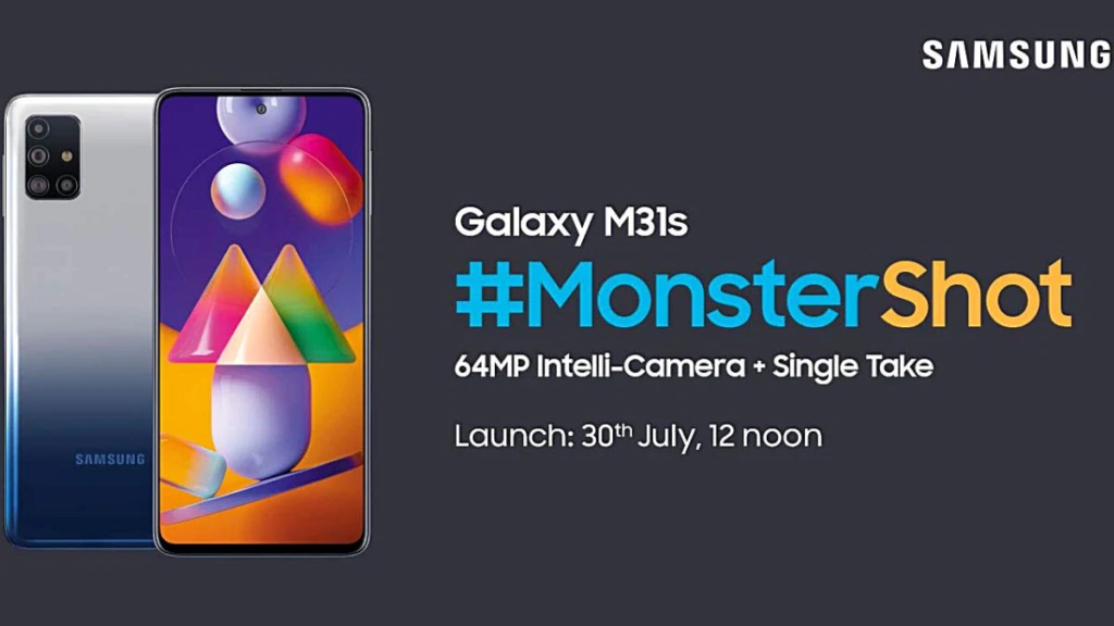 Samsung Galaxy M31s Launch Amazon