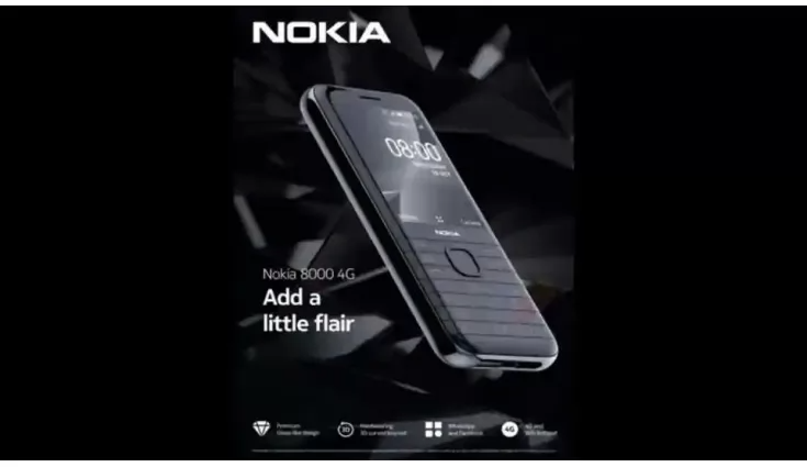 Nokia 8000 4g Key Specs And Design Revealed Via Leaked Poster
