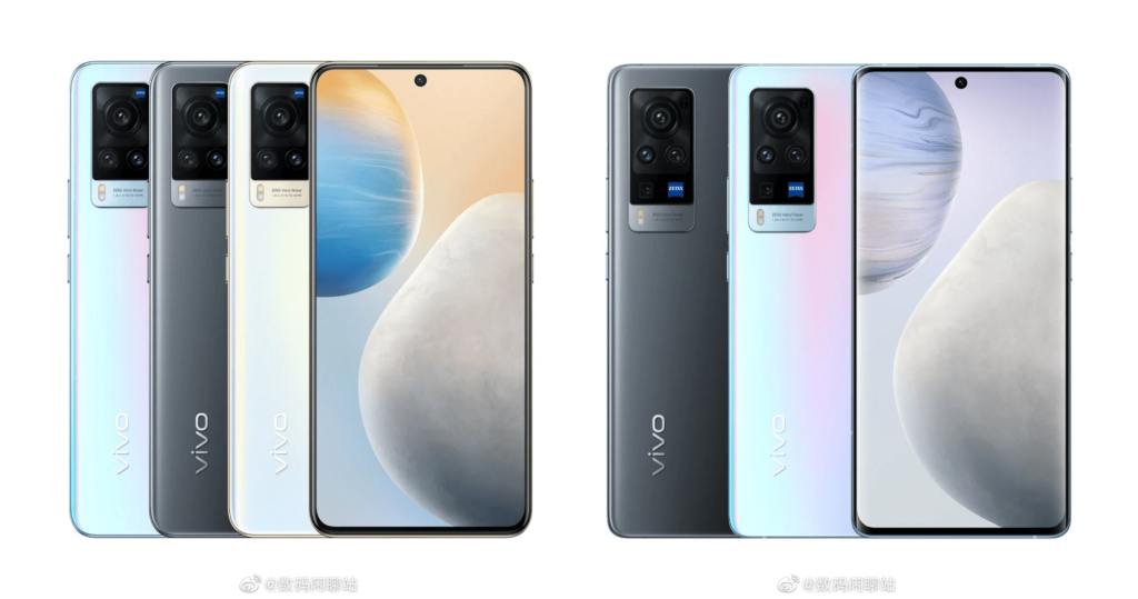 Vivo X60 And Vivo X60 Pro Renders 