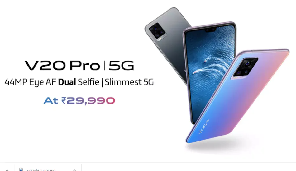Vivo V20 Pro 5g Launched In India