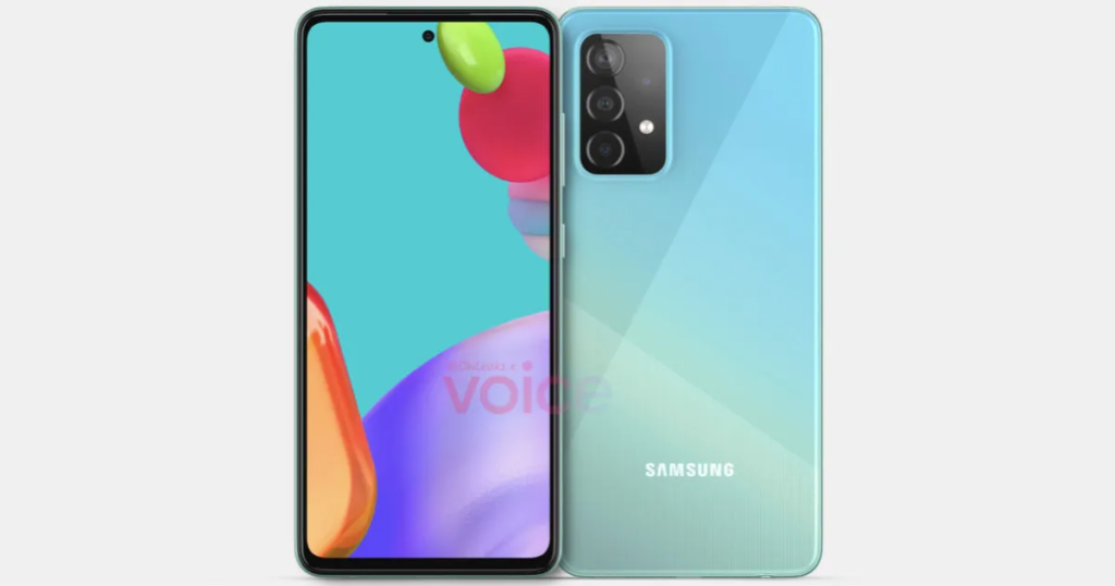 Samsung Galaxy A52 5g Render