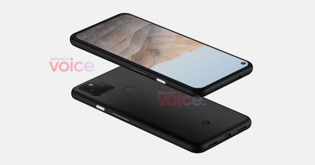 Google Pixel 5a Design Render