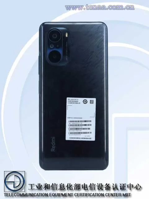 Redmi K40 Tenaa