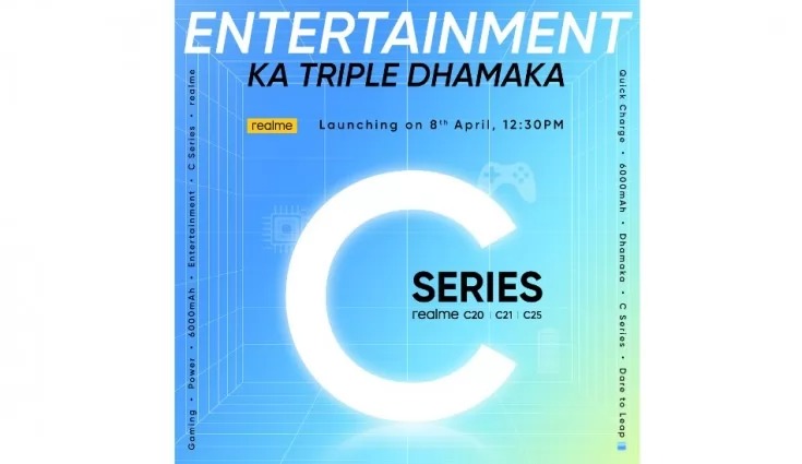 Realme C Series India Launch Date