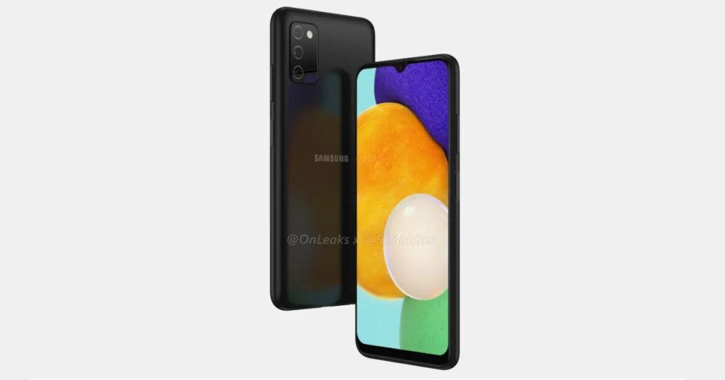 Samsung Galaxy A03s renders leaked, coming with a V-notch, triple-rear ...