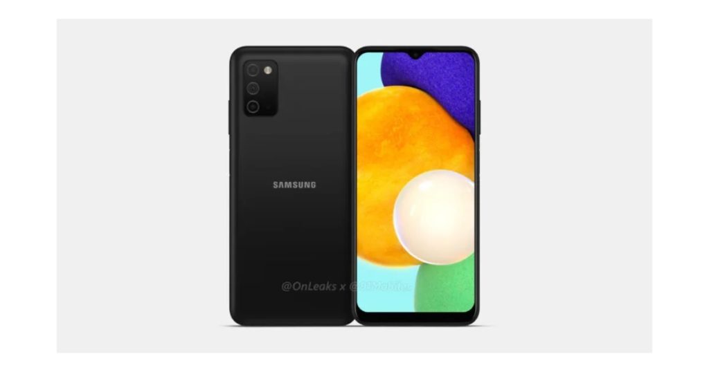 Samsung Galaxy A03s Render