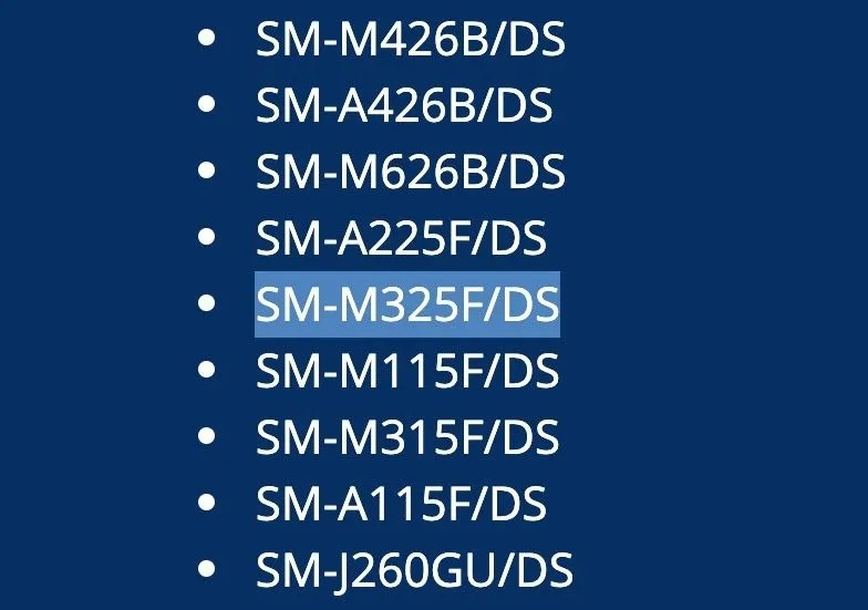 Samsung Galaxy M32 Sm M325f Ds B